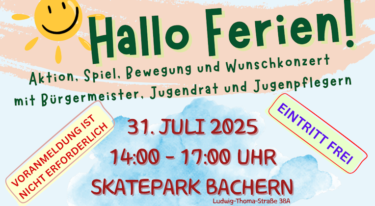 Hallo Ferien!