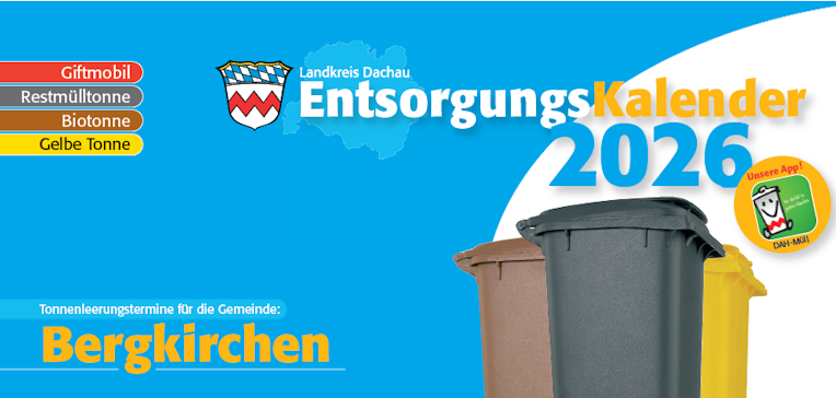 Entsorgungskalender 2026