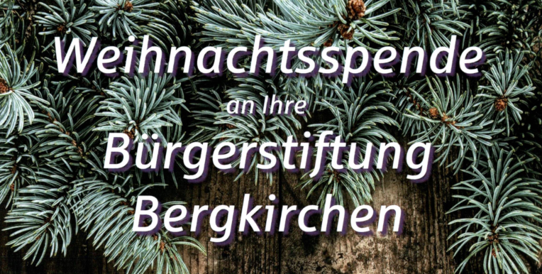 Weihnachtsaktion der Bürgerstiftung Bergkirchen